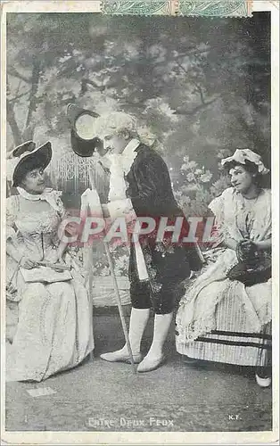 Cartes postales Entre Deux Feux