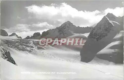Cartes postales moderne Gletscherbruch mit Wildgratspitzen