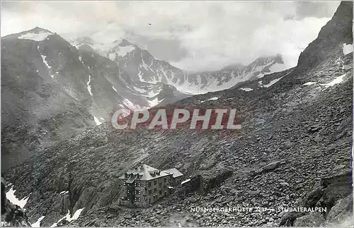 Cartes postales Nurnbergerhutte Stubaieralpen