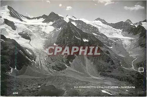 Cartes postales moderne Sulzenauhutte 2191 m Gletscher Panorama