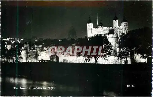 Moderne Karte The Tower of London by Night