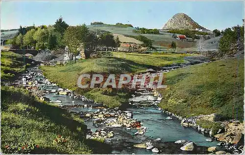 Cartes postales moderne Gerbier de Jonc (Alt 1554 m) La Loire et son Premier Affluent