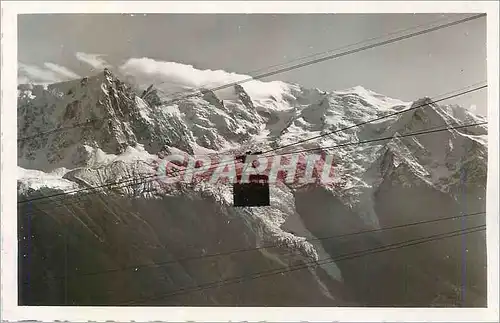 Cartes postales moderne Chamonix Mont Blanc Teleferique du Brevent