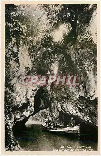 Cartes postales moderne Gresy sur Aix Les Gorges du Sierroz