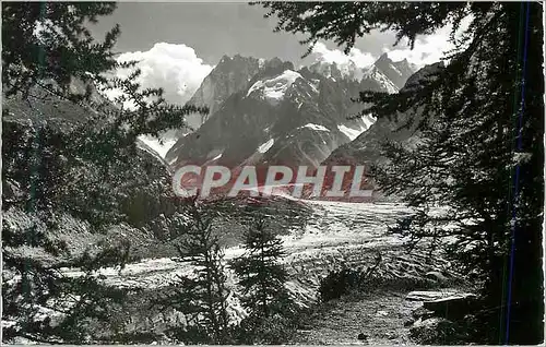 Cartes postales moderne Au Pays du Mont Blanc La Mer de Glace