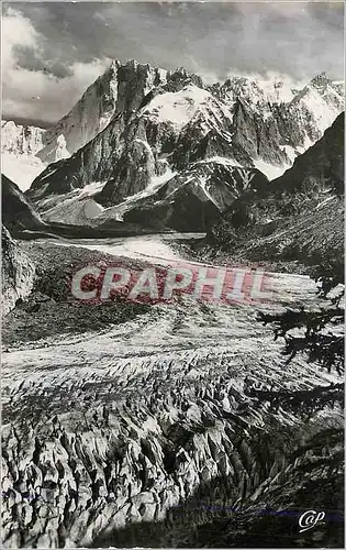 Cartes postales moderne Chamonix Mont Blanc La Mer de Glace