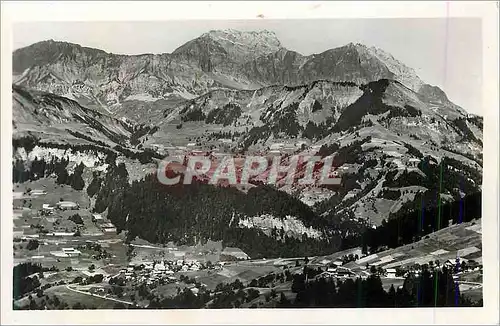 Moderne Karte Savoie Notre Dame de Bellecombe (1134 m) et la Chaine de L'Etale