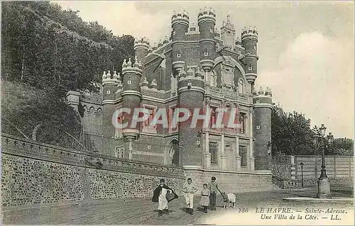 Cartes postales Le Havre Sainte Adresse Une Villa de la Cote Enfants