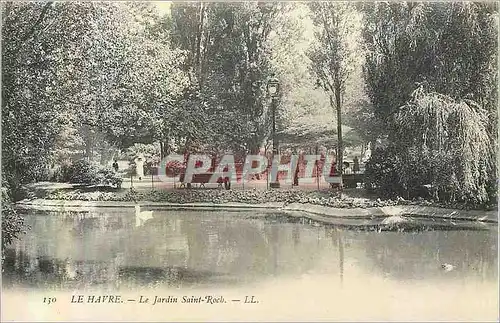 Cartes postales Le Havre Le Jardin Saint Roch