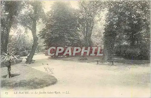 Cartes postales Le Havre Le Jardin Saint Roch