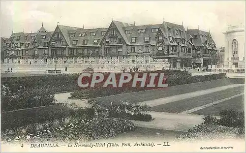 Cartes postales Deauville Le Normandy Hotel (Theo Petit Architecte)