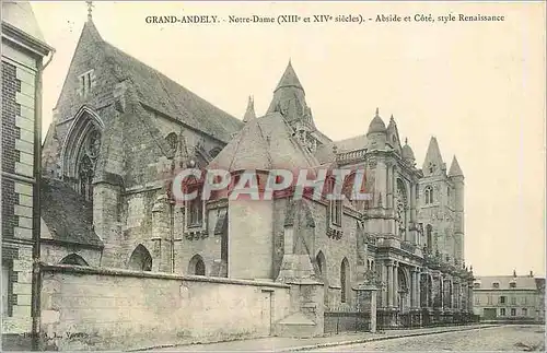 Cartes postales Grand Andely Notre Dame (XIIIe et XIVe Siecles) Abside et Cote Style Renaissance