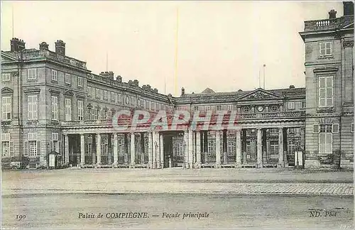 Cartes postales Palais de Compiegne Facade Principale