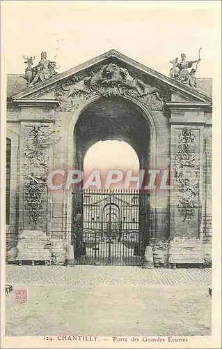 Cartes postales Chantilly Porte des Grandes Ecuries