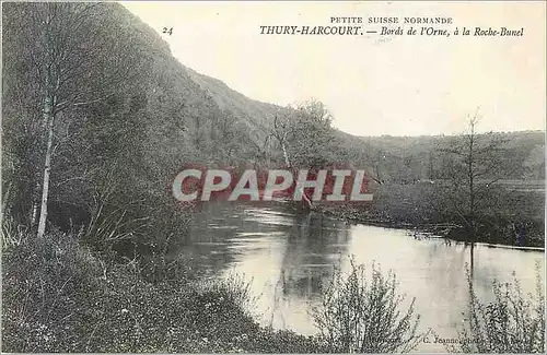 Ansichtskarte AK Thury Harcourt Petite Suisse Bords de L'Orne a la Roche Bunel