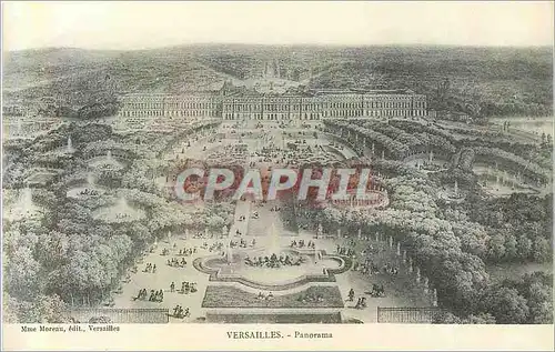 Cartes postales Versailles Panorama