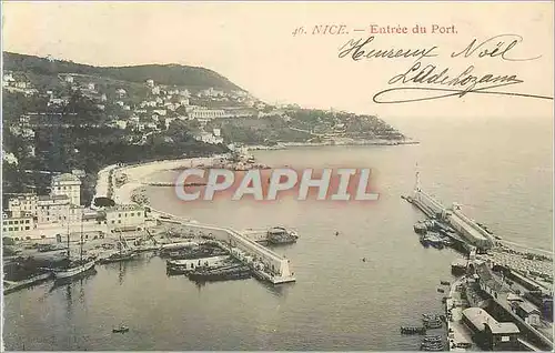 Cartes postales Nice Entree du Port