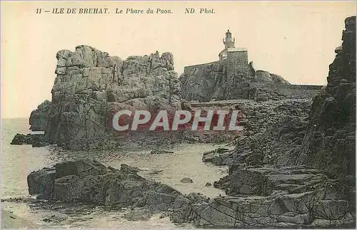 Cartes postales Ile de Brehat Le Phare du Paon