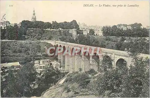 Cartes postales Dinan Le Viaduc Vue prise de Lanvallay