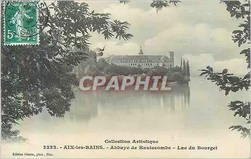 Cartes postales Aix les Bains Abbaye de Hautecombe Lac du Bourget