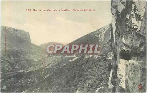 Cartes postales Route des Goulets Vallee d'Echevis (Drome)