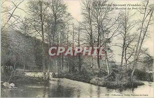 Cartes postales La Foret de Mervent (Vendee) Moulin de Pre Vere