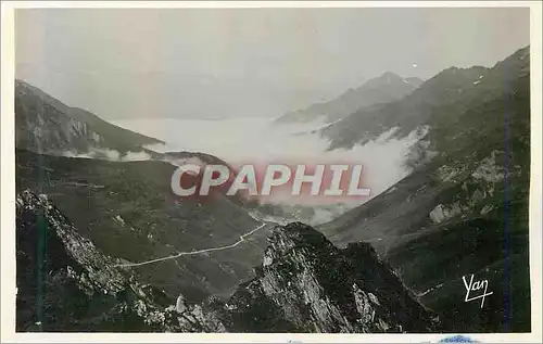 Cartes postales moderne La Vallee de Bareges vue de la Route du Pic du Midi