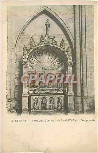 Ansichtskarte AK St Denis Basilique Tombeau de Rene d'Orleans Longueville