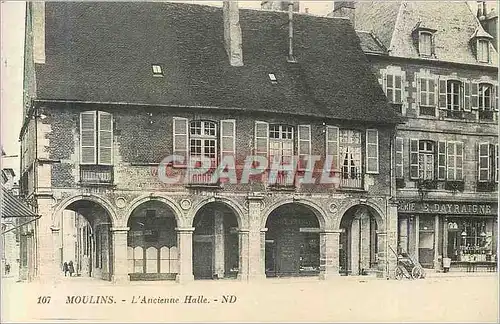 Cartes postales Moulins L'Ancienne Halle Epicerie