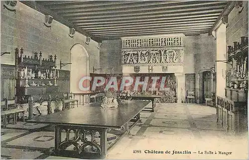 Ansichtskarte AK Chateau de Josselin La Salle a Manger
