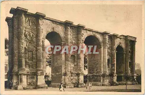 Cartes postales Reims (Marne) La Douce France La Porte Mars (Epoque Gallo Romaine)