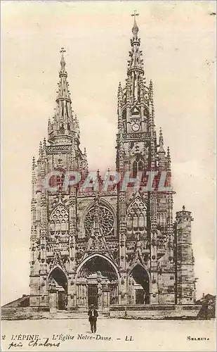 Ansichtskarte AK L'Epine L'Eglise Notre Dame