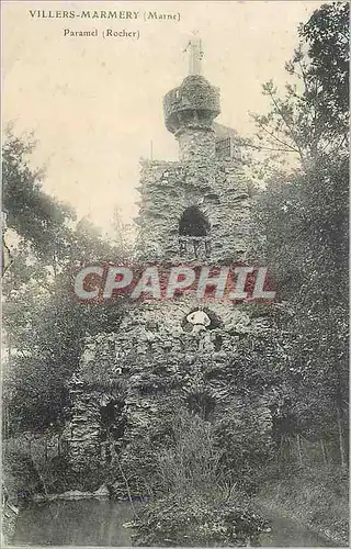 Cartes postales Villers Marmery (Marne) Paramel (Rocher)