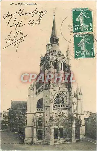 Cartes postales Ay Eglise Paroissiale