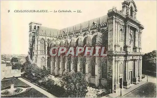 Cartes postales Chalons sur Marne La Cathedrale