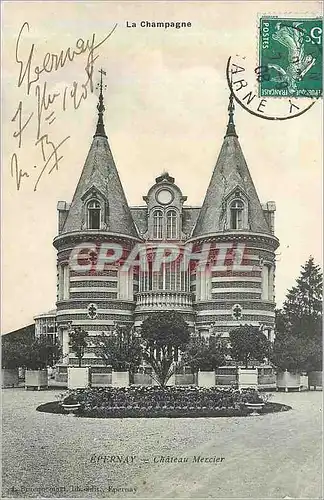 Cartes postales Epernay La Champagne Chateau Marcier