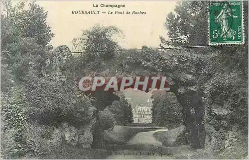Cartes postales Boursault la Champagne Le Pont de Roches