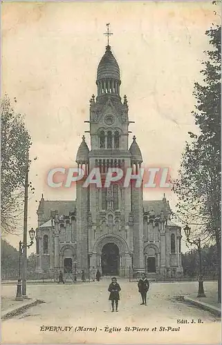 Ansichtskarte AK Epernay (Marne) Eglise St Pierre et St Paul