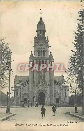 Cartes postales Epernay (Marne) Eglise St Pierre et St Paul