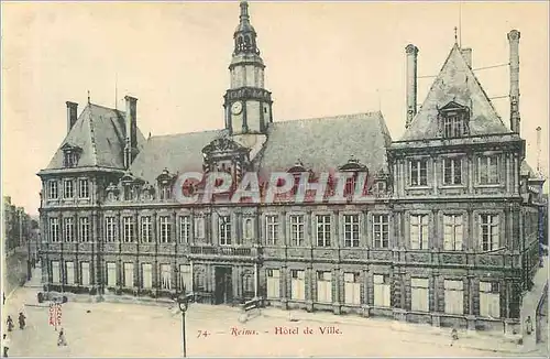 Cartes postales Reims Hotel de Ville