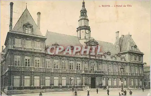 Cartes postales Reims L'Hotel de Ville