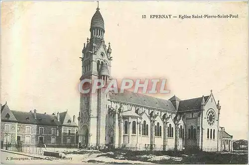 Ansichtskarte AK Epernay Eglise Saint Pierre Saint Paul