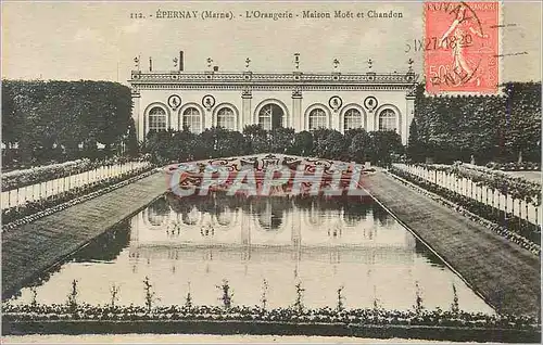 Cartes postales Epernay (Marne) L'Orangerie Maison Moet et Chandon