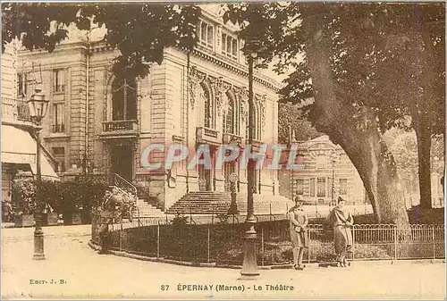 Cartes postales Epernay (Marne) Le Theatre