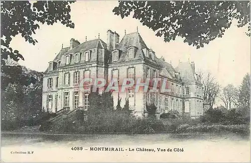 Cartes postales Montmirail le Chateau Vue de Cote