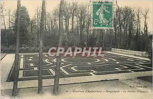 Cartes postales Environs d'Esternay Nogentel Le Jardin Francais