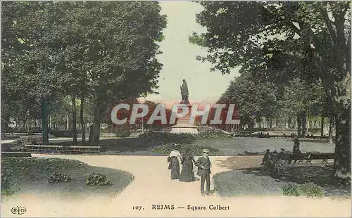 Cartes postales Reims Square Colbert