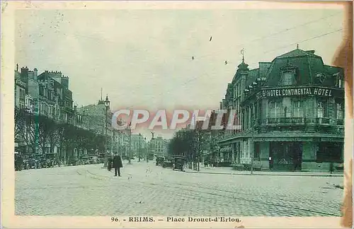 Cartes postales Reims Place Drouet d'Erlon