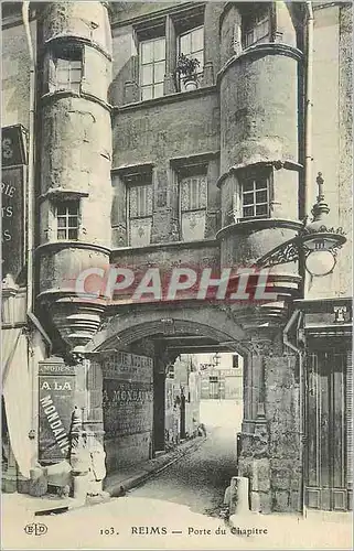 Ansichtskarte AK Reims Porte du Chapitre