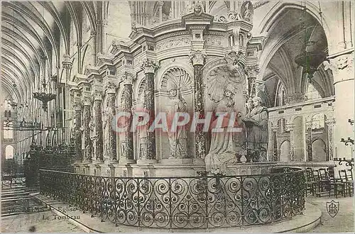 Ansichtskarte AK Reims Eglise Le Tombeau